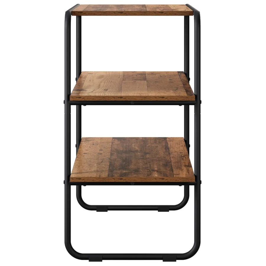 Table console Bois ancien 80 x 41 x 75 cm Bois d'ingénierie - 5