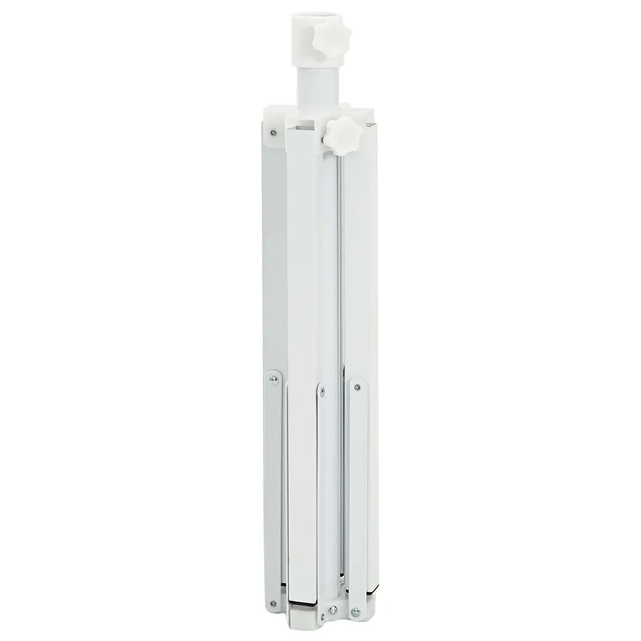 Support de parasol Blanc Acier pour 25-32 mm Poteau - 6