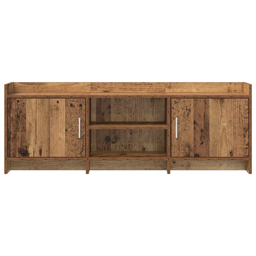 Meuble TV 130 x 33 x 47 cm Bois ancien Bois d'ingénierie - 5