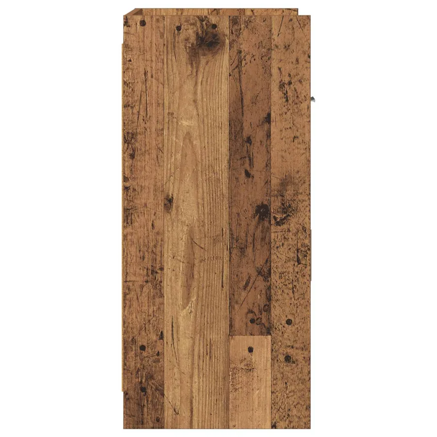 Buffet Bois ancien 75 x 36 x 80 cm Bois d'ingénierie - 6