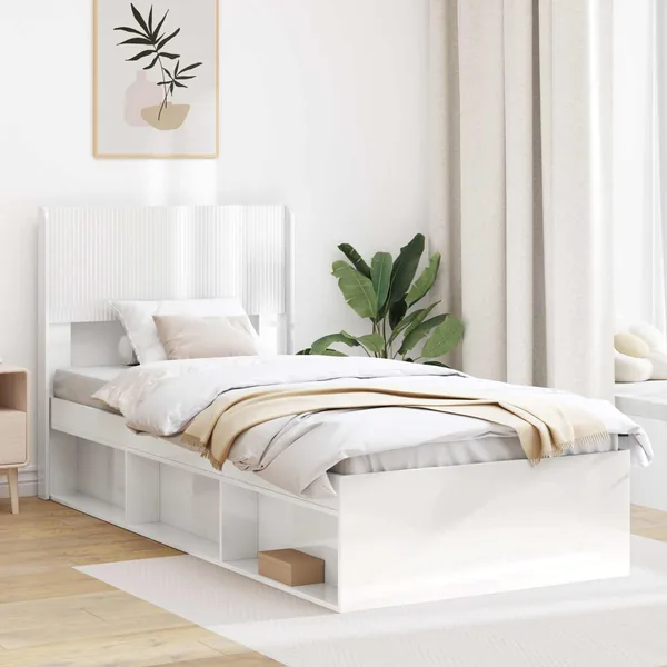 Tête de lit Blanc brillant PB