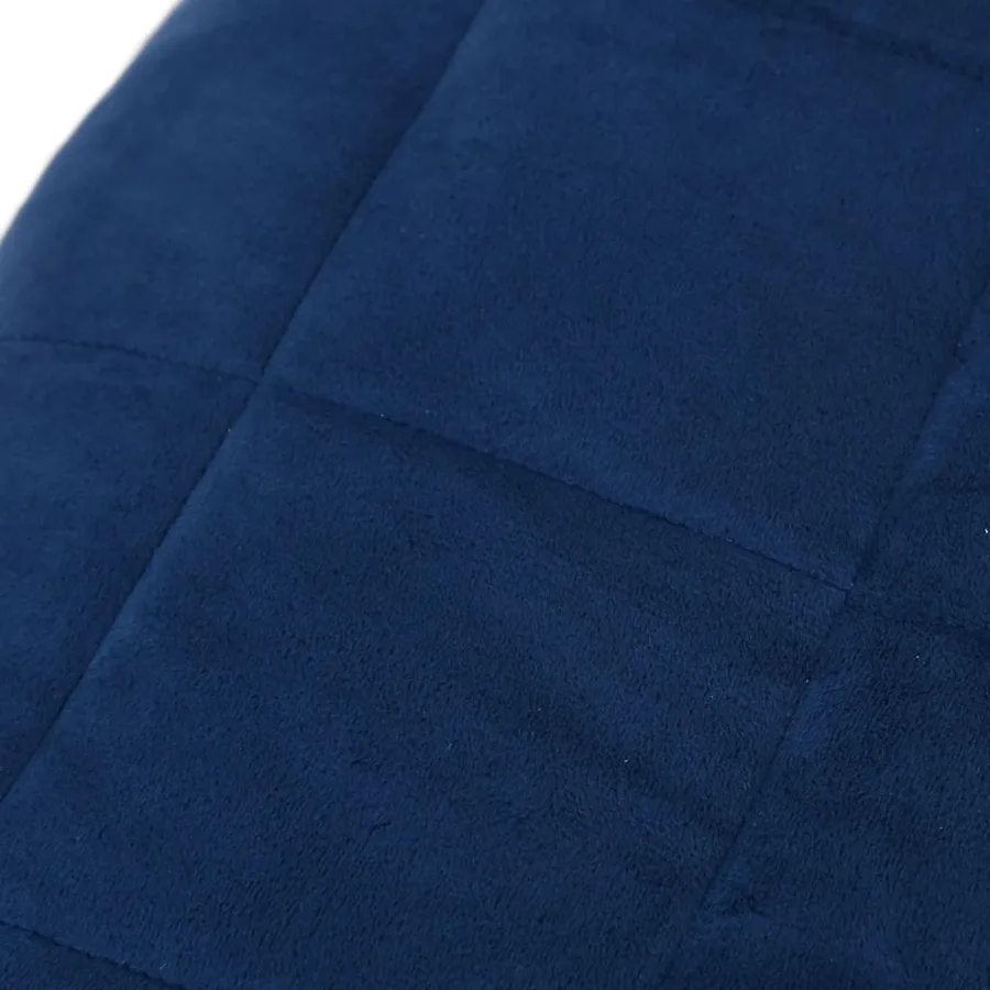 Couverture lestée Bleu 122x183 cm 5 kg Tissu - 4