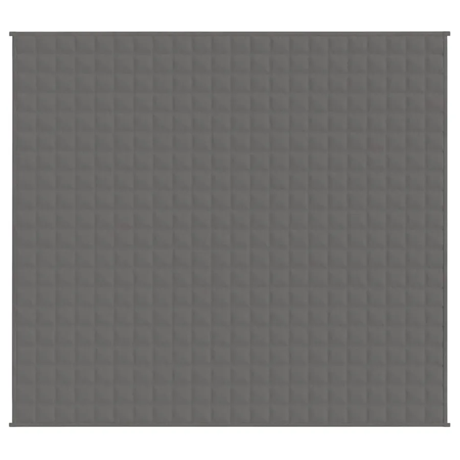 Couverture lestée Gris 200x225 cm 9 kg Tissu - 3