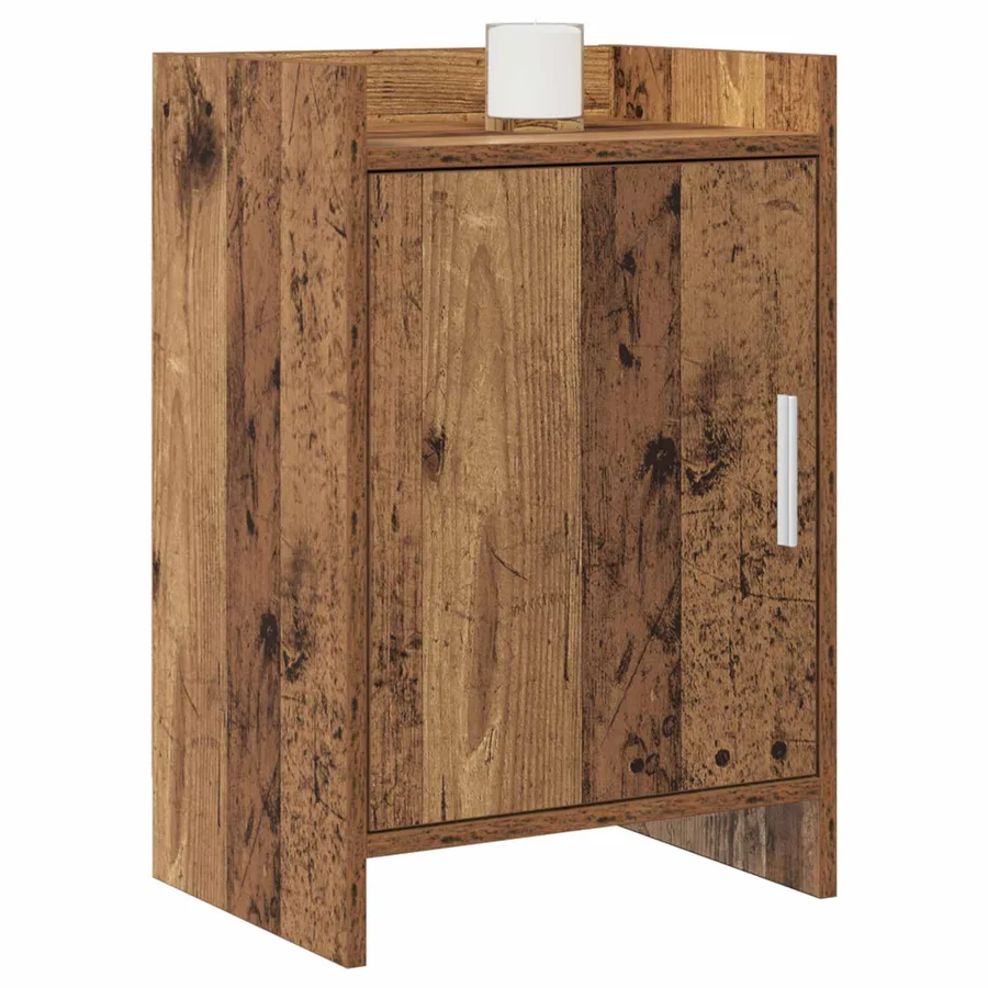 Tables de chevet 2 pcs Bois ancien 40 x 30 x 60 cm - 2
