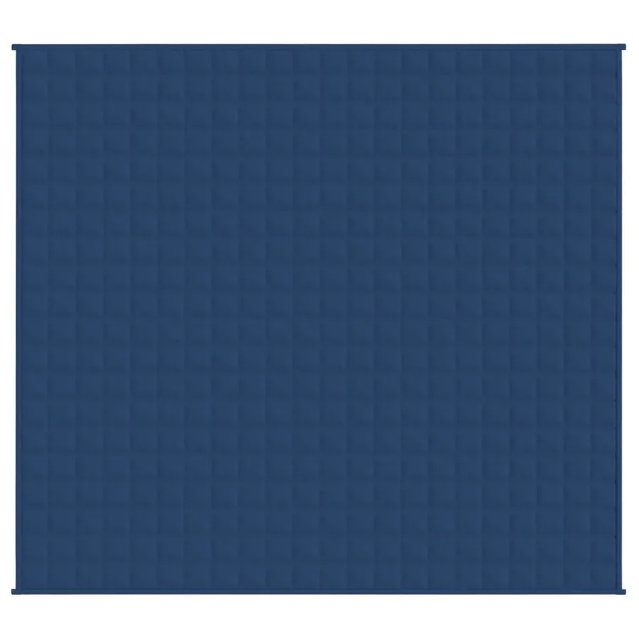 Couverture lestée Bleu 220x240 cm 15 kg Tissu - 3