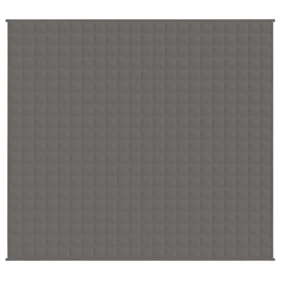 Couverture lestée Gris 200x220 cm 9 kg Tissu - 3
