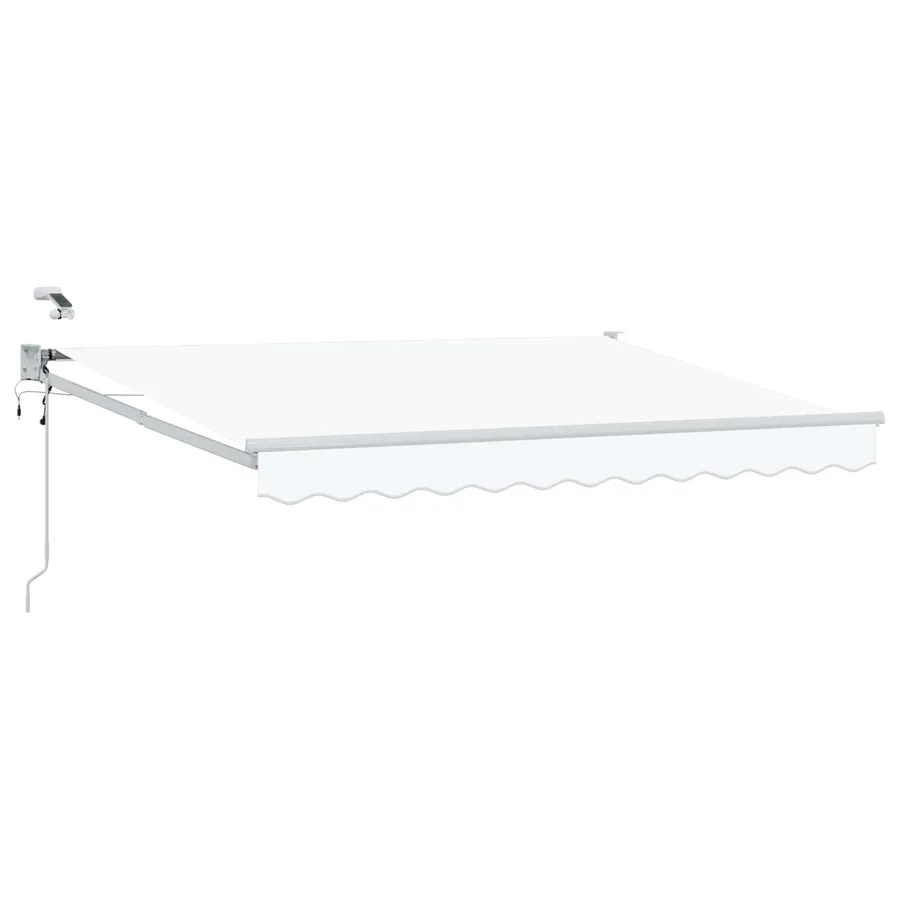 Auvent rétractable électrique Blanc 3,5 x 2 m - 2