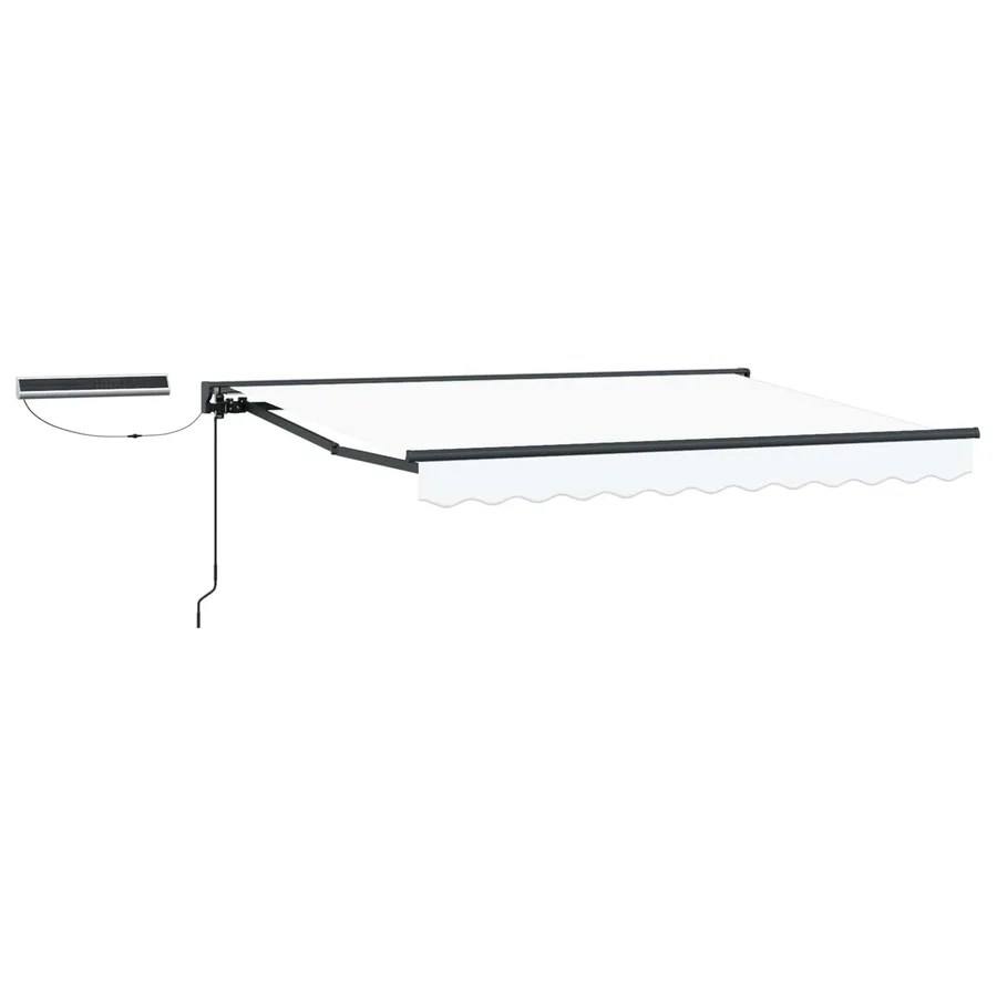 Auvent rétractable électrique Blanc 2,5 x 2 m - 2