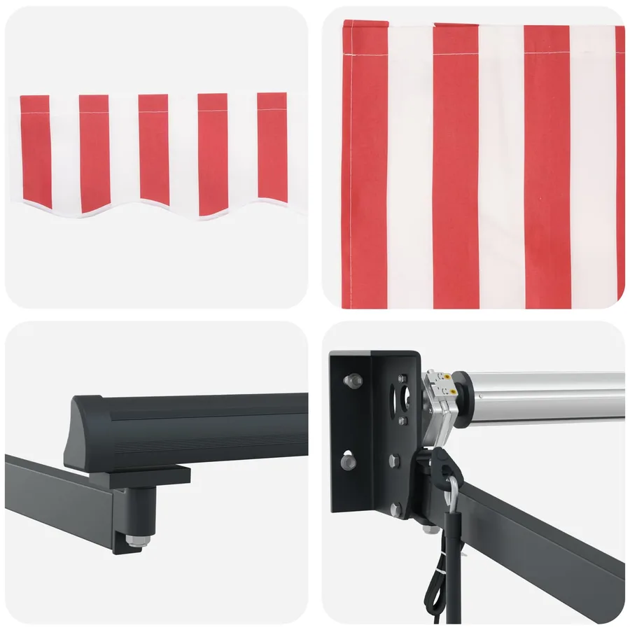 Auvent rétractable électrique 4,5 × 3 m - 7