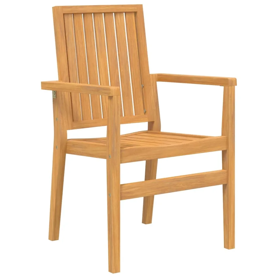 Ensemble à manger de jardin 7 pcs Bois de teck solide - 4