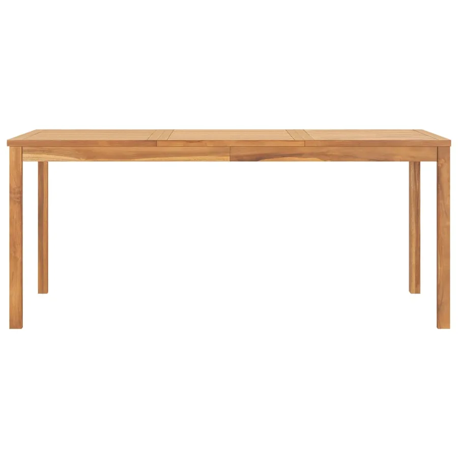 Ensemble à manger de jardin 7 pcs Bois de teck solide - 9