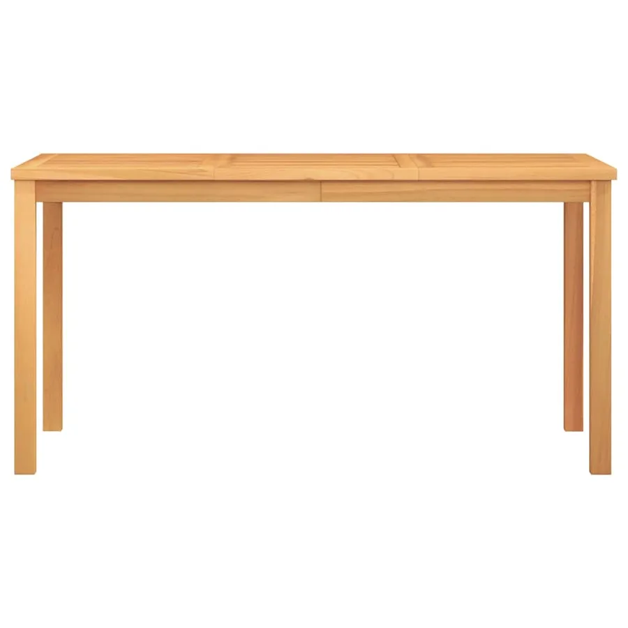 Ensemble à manger de jardin 5pcs Bois de teck massif - 9