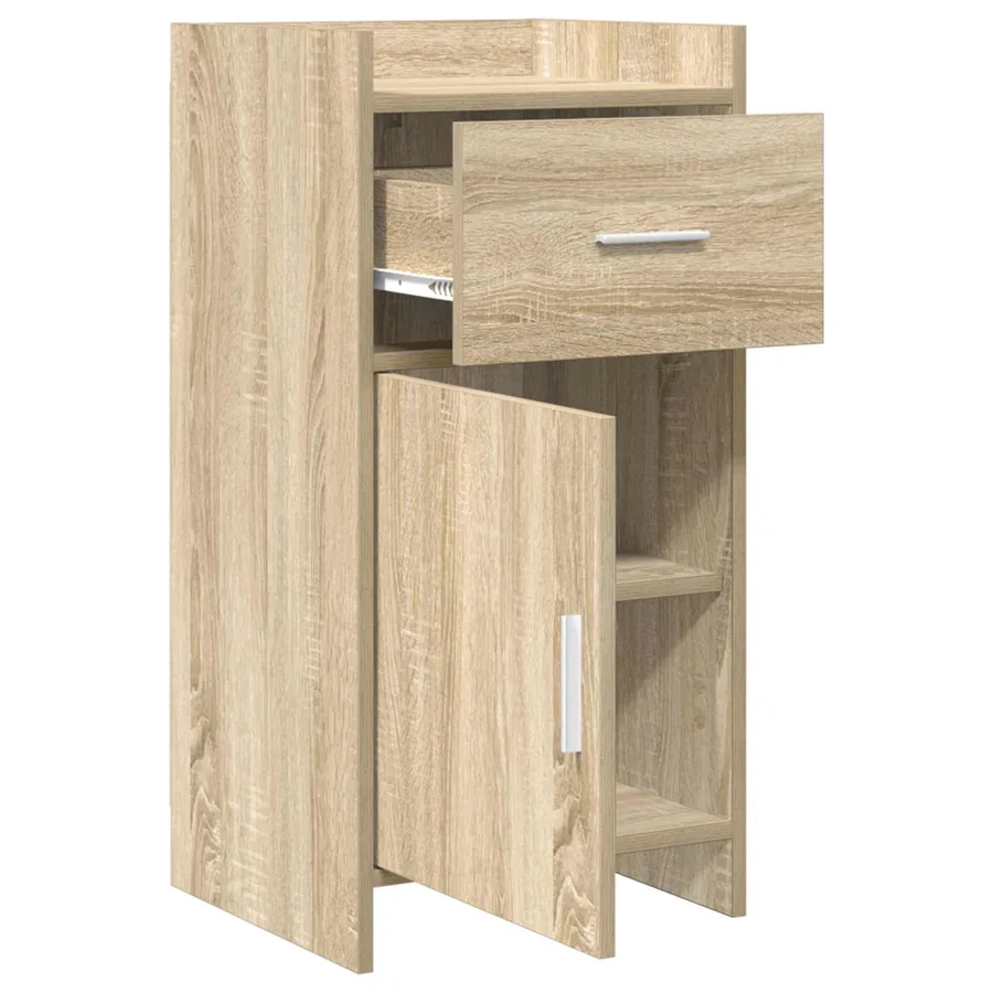 Buffet Chêne Sonoma 40 x 36 x 80 cm Bois d'ingénierie - 4