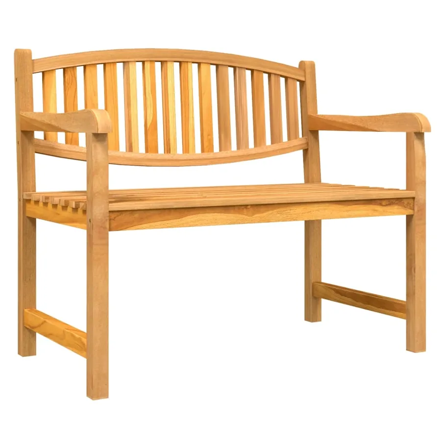 Ensemble à manger de jardin 4 pcs Bois de teck massif - 6