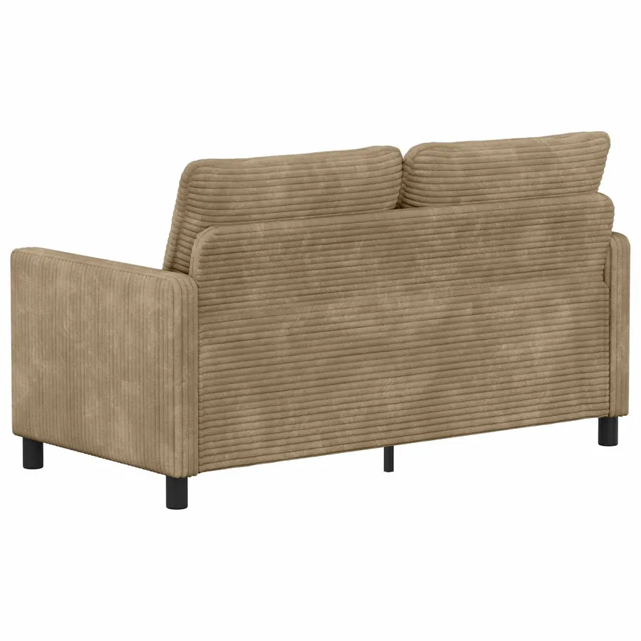Canapé Taupe 156 x 81 x 87,5 cm Polyester - 5