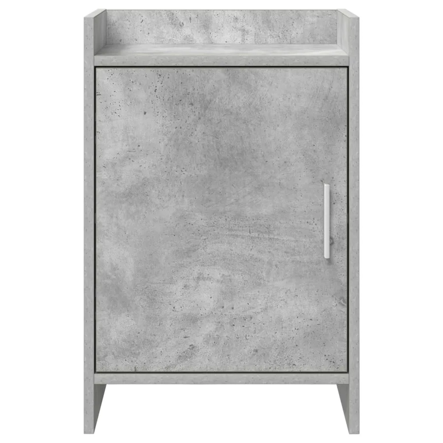 Tables de chevet 2 pcs Gris béton 40 x 30 x 60 cm - 4