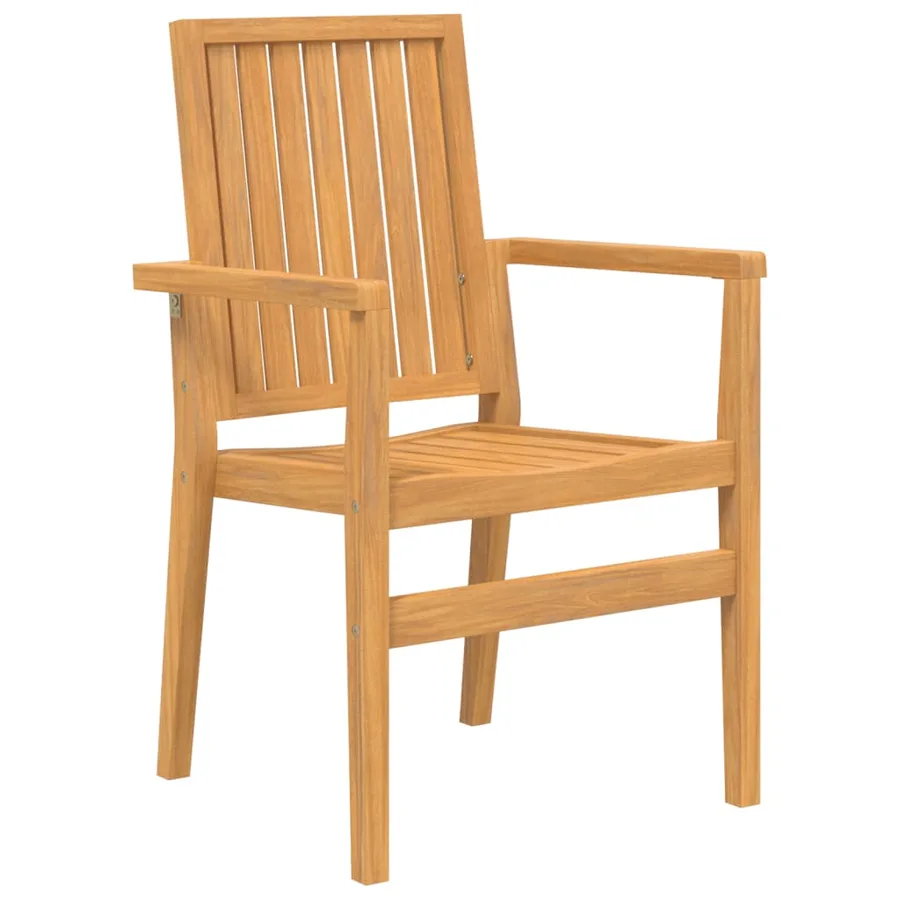 Ensemble à manger de jardin 9 pcs Bois de teck solide - 4
