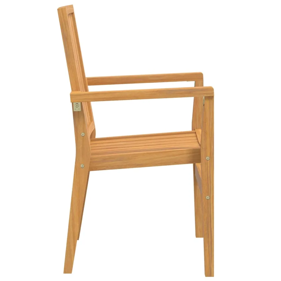 Ensemble à manger de jardin 9 pcs Bois de teck solide - 6