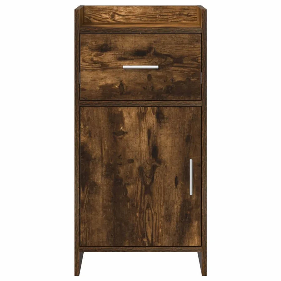 Buffet Chêne fumé 40 x 36 x 80 cm Bois d'ingénierie - 5