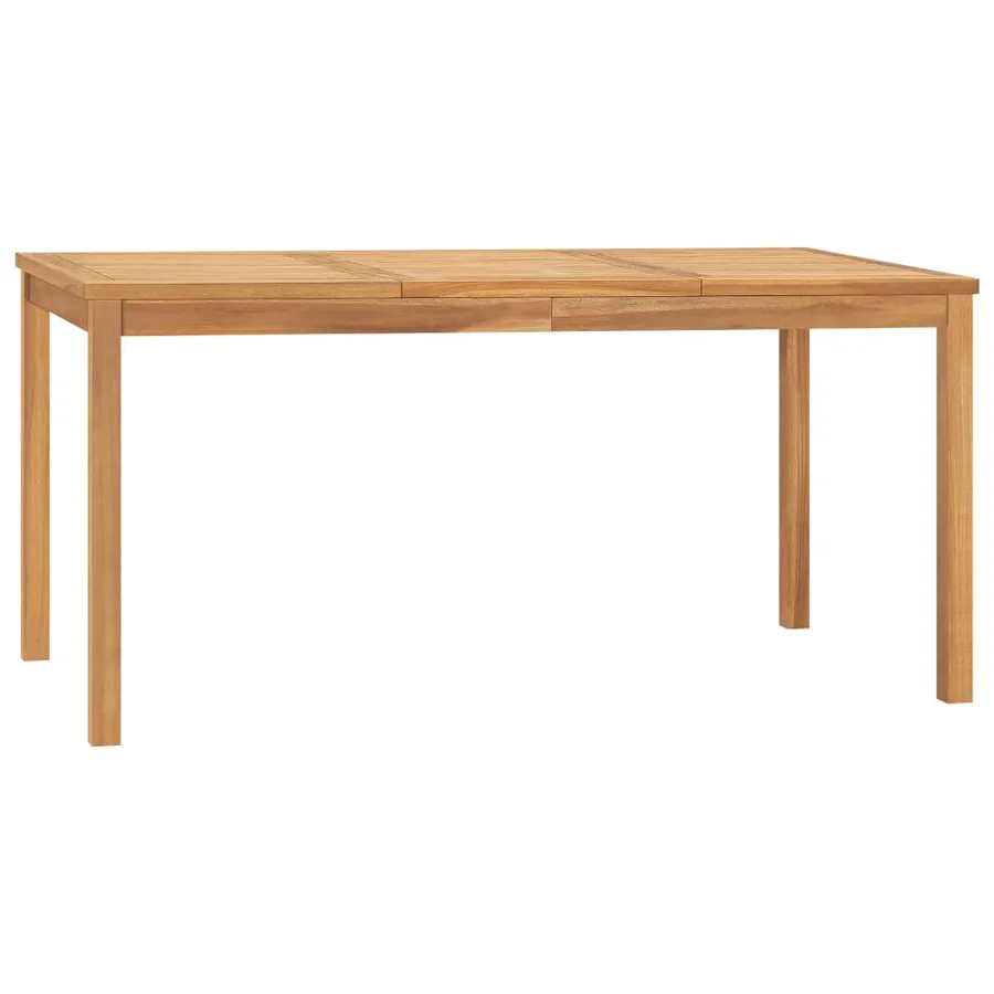 Ensemble à manger de jardin 5pcs Bois de teck massif - 8