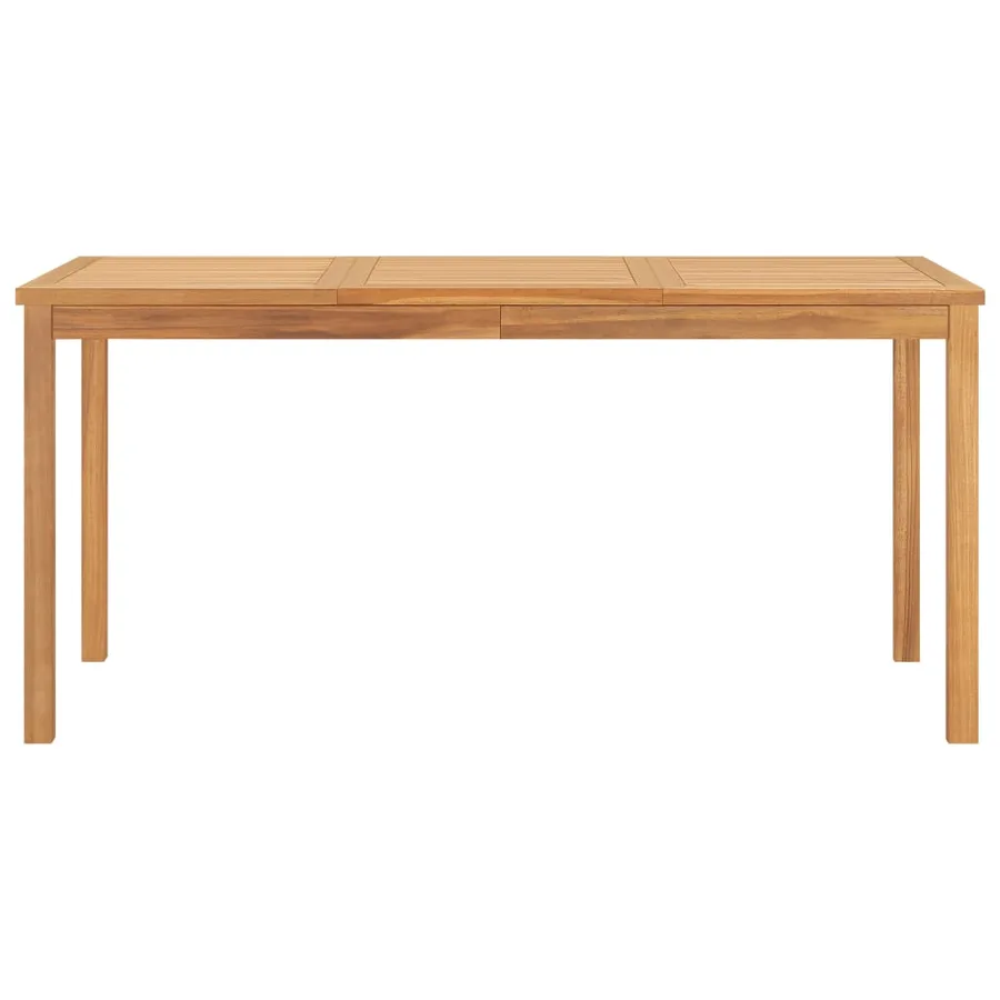 Ensemble à manger de jardin 5pcs Bois de teck massif - 9