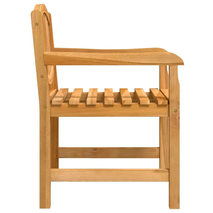 Ensemble à manger de jardin 7 pcs Bois de teck solide - 6