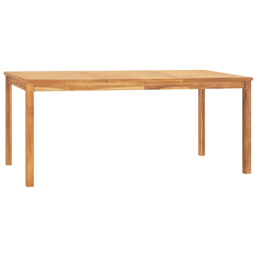 Ensemble à manger de jardin 7 pcs Bois de teck solide - 8