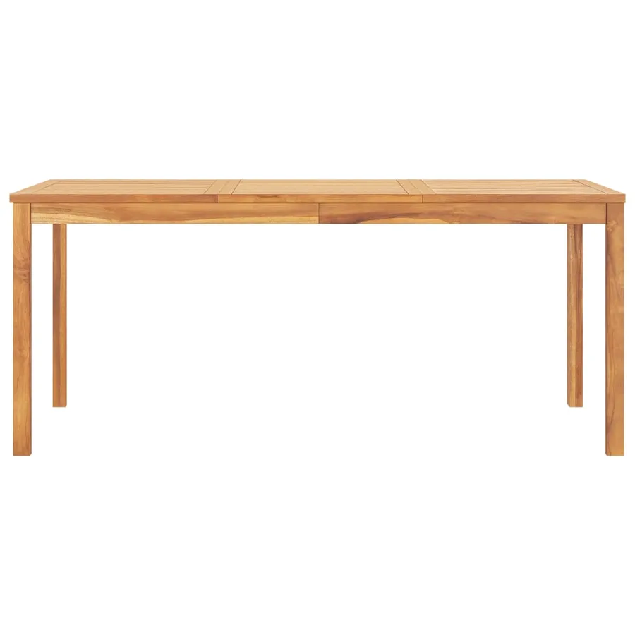 Ensemble à manger de jardin 7 pcs Bois de teck solide - 9
