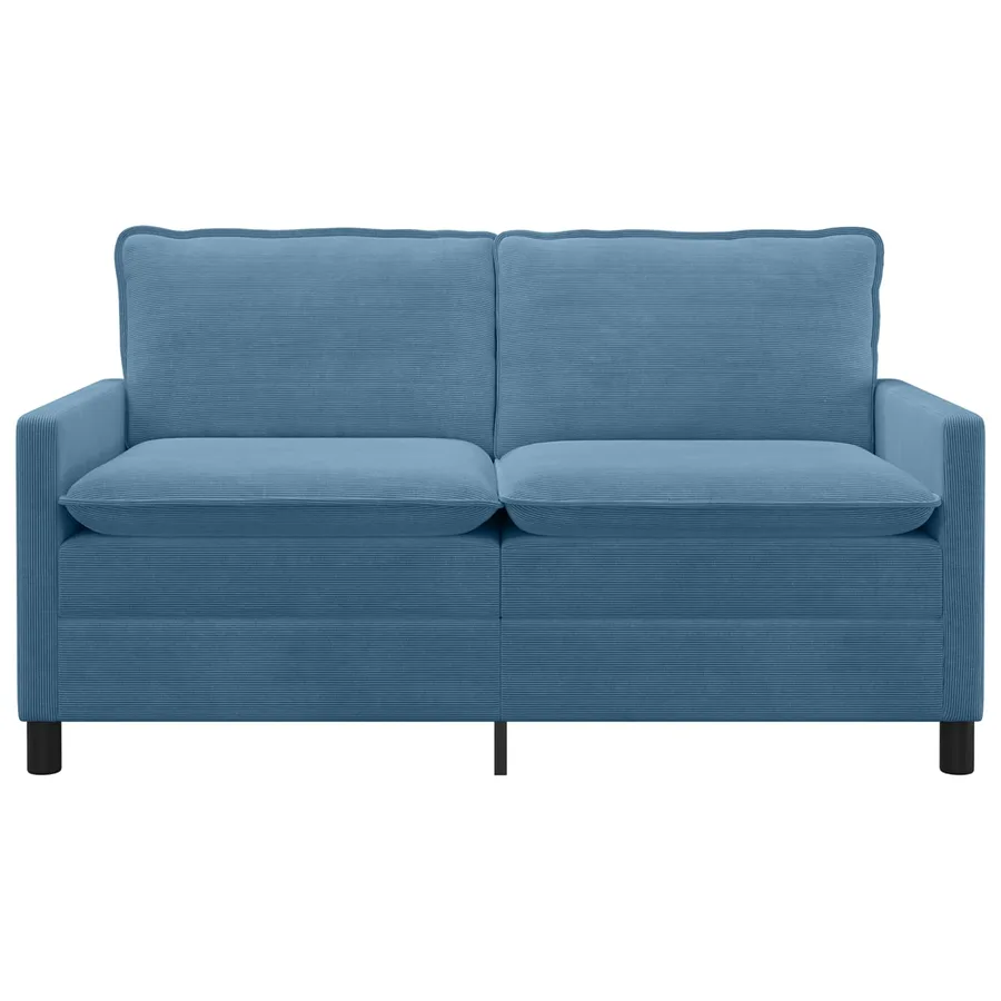 Canapé Bleu 156 x 81 x 87,5 cm Tissu - 3