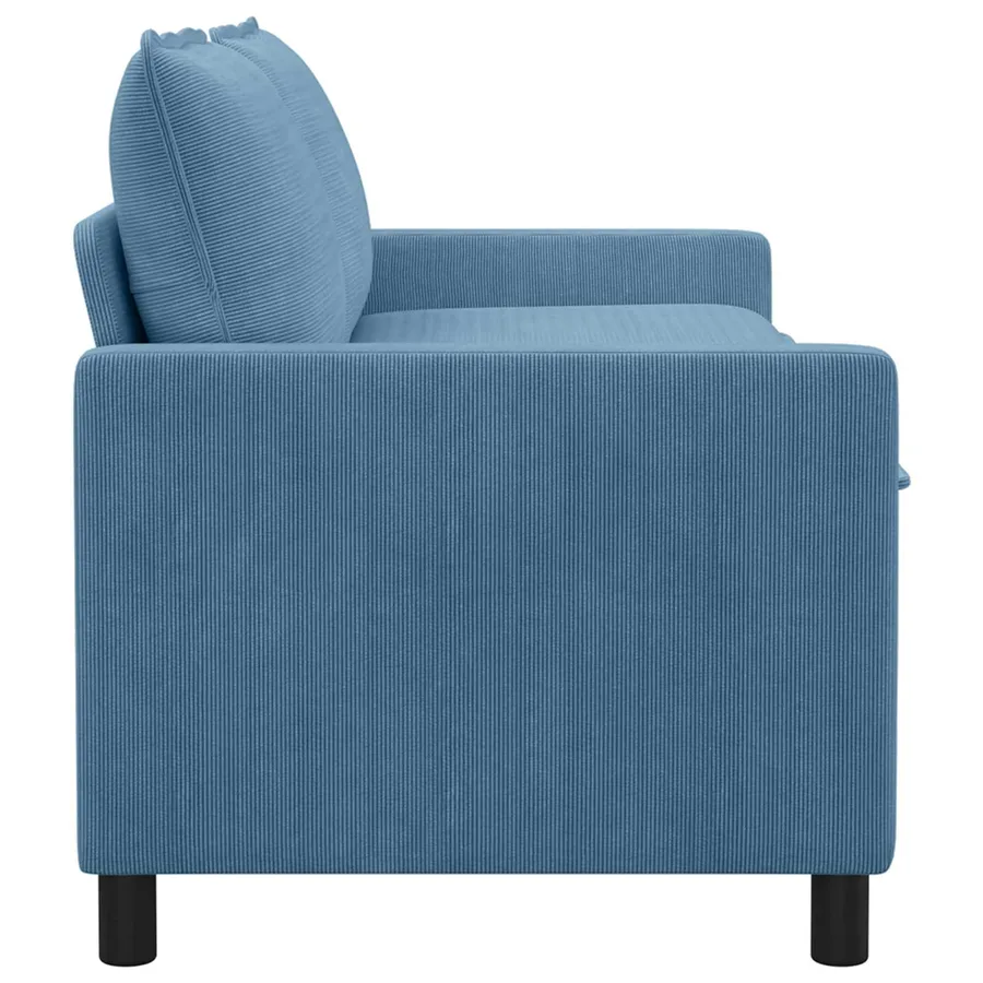 Canapé Bleu 156 x 81 x 87,5 cm Tissu - 4