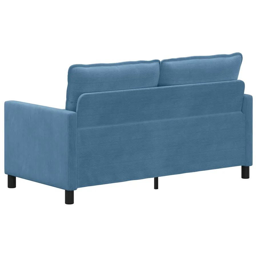 Canapé Bleu 156 x 81 x 87,5 cm Tissu - 5