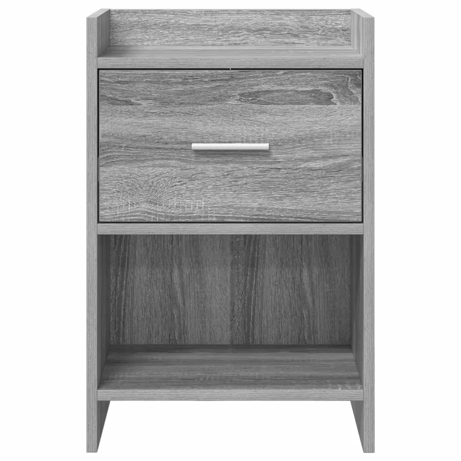 Tables de chevet 2 pcs Sonoma gris 40 x 30 x 60 cm - 4