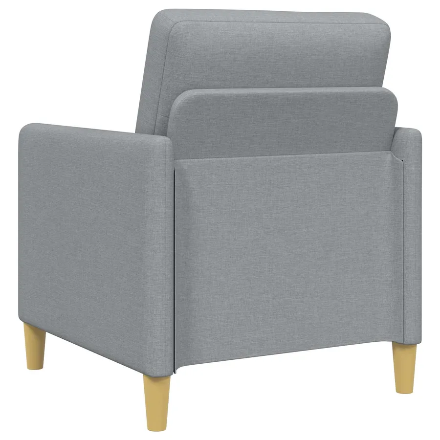 Sofa avec rangement Gris clair 72 x 78 x 87 cm Polyester - 7