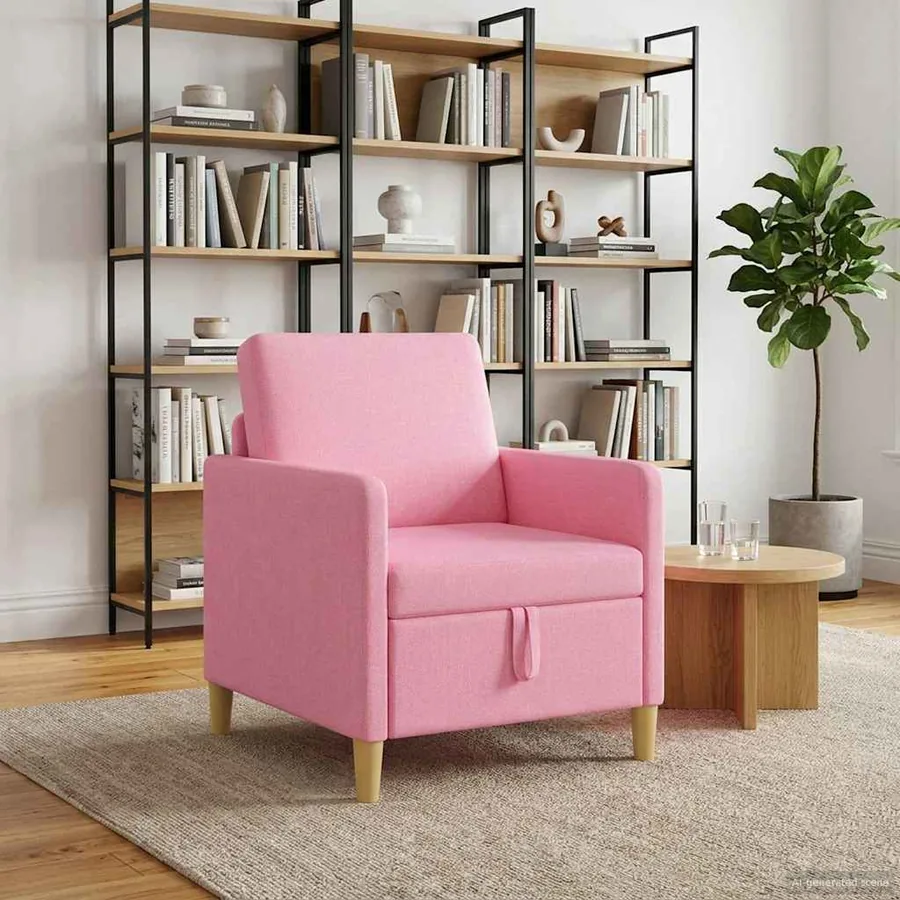 Sofa avec rangement Rose 72 x 78 x 87 cm Polyester