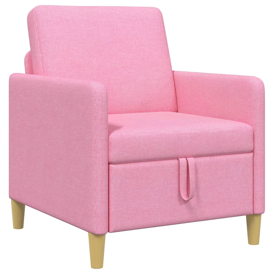 Sofa avec rangement Rose 72 x 78 x 87 cm Polyester - 2