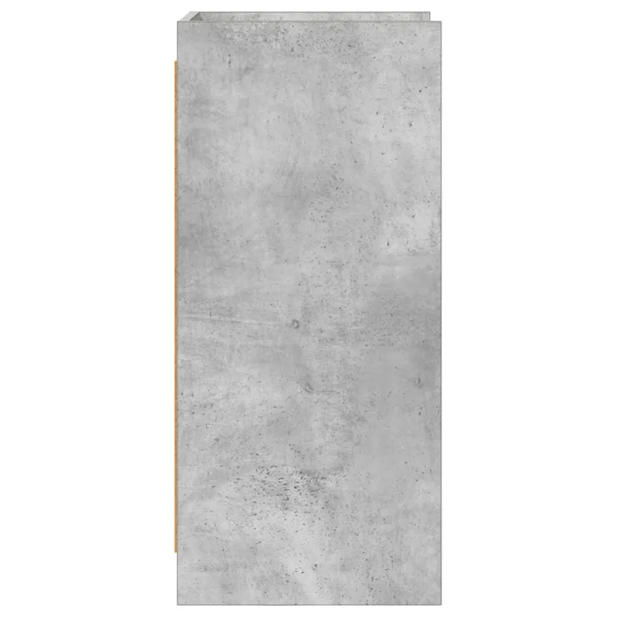 Buffet Gris béton 40 x 36 x 80 cm Bois d'ingénierie - 5