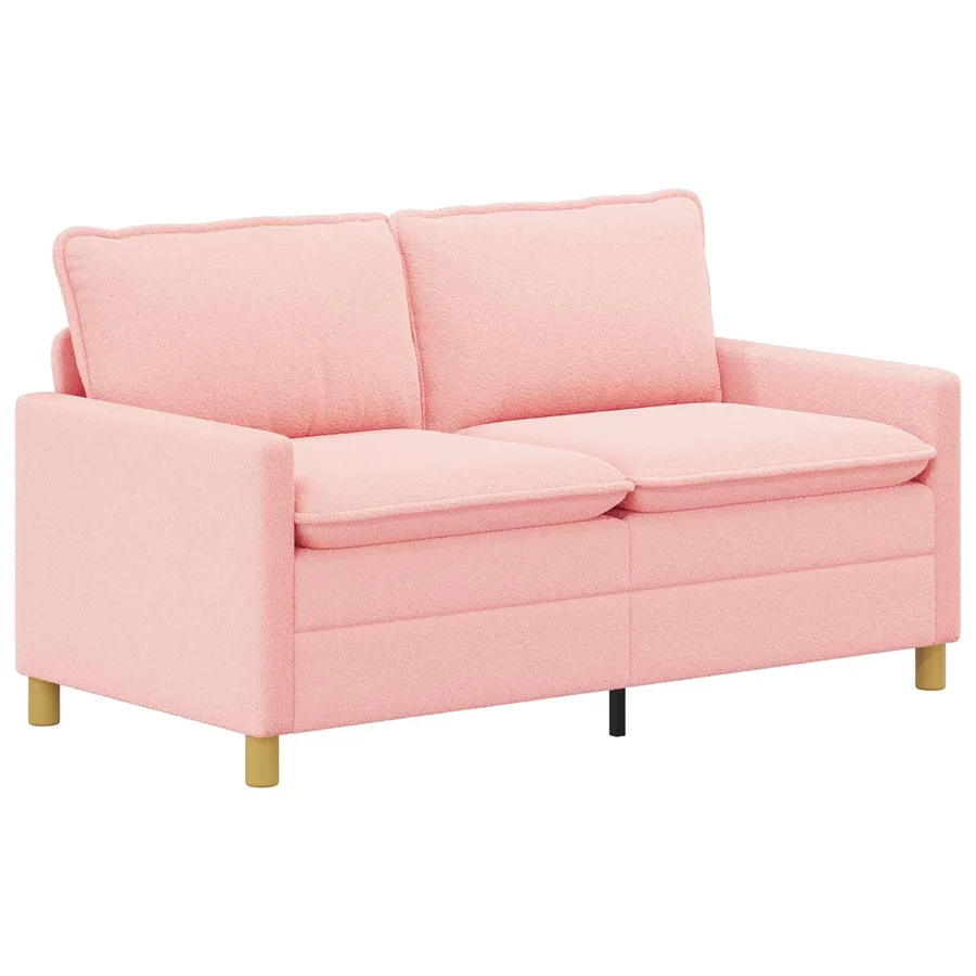 Canapé Rose 156 x 81 x 87,5 cm Tissu - 2