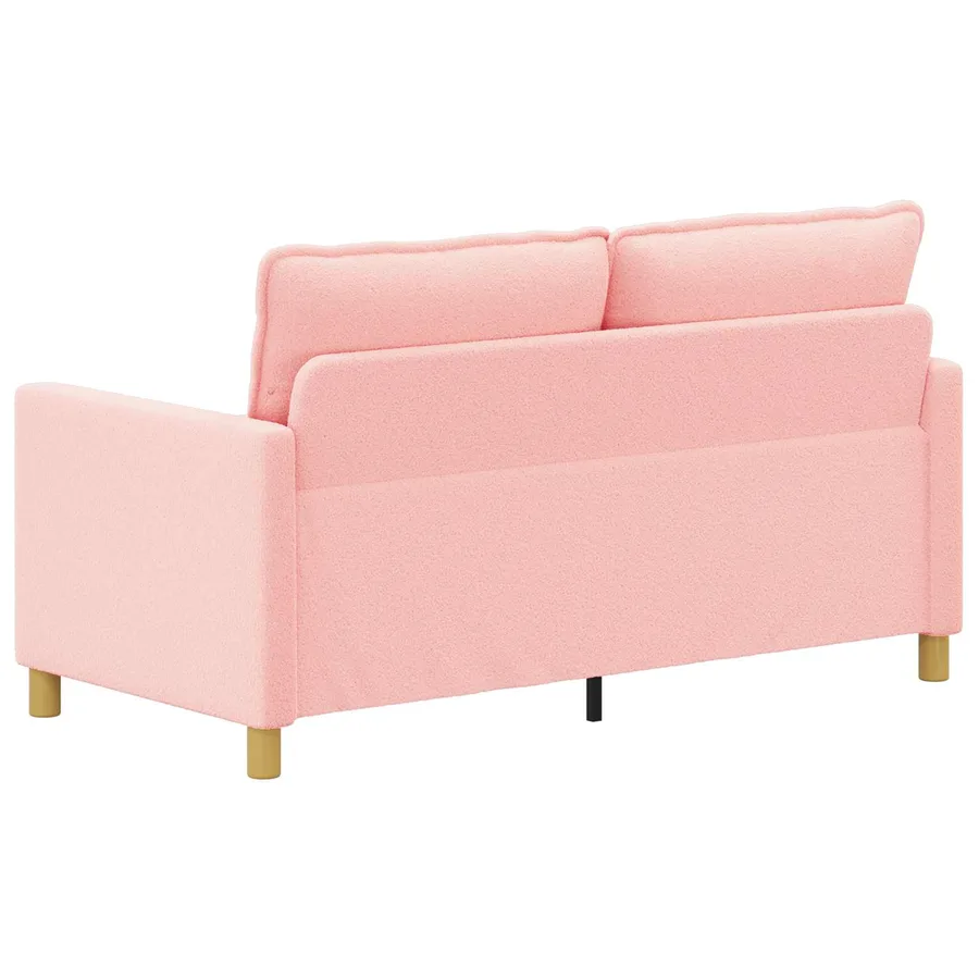 Canapé Rose 156 x 81 x 87,5 cm Tissu - 5