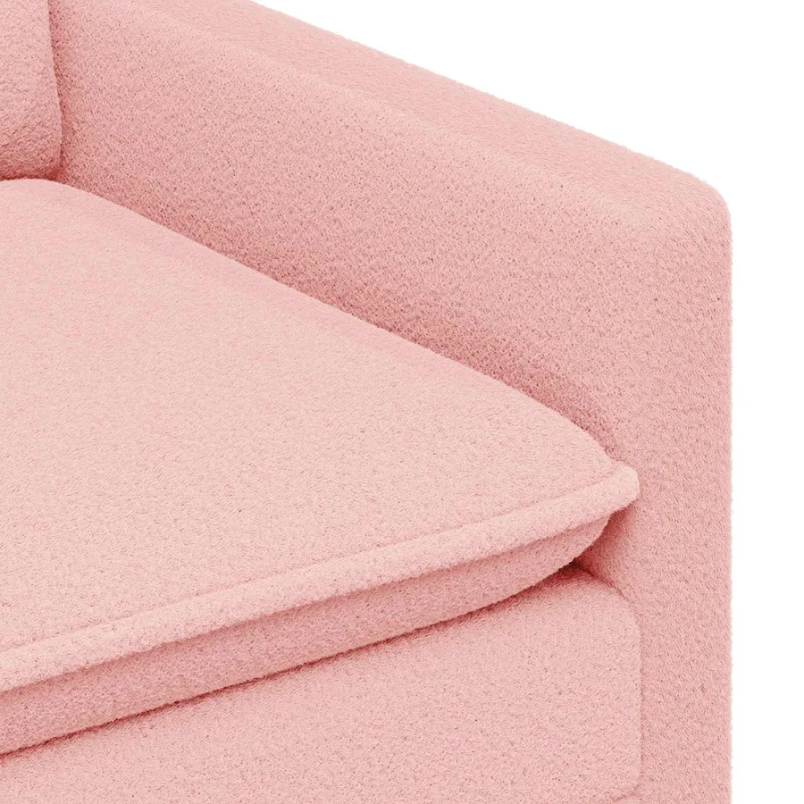 Canapé Rose 156 x 81 x 87,5 cm Tissu - 6