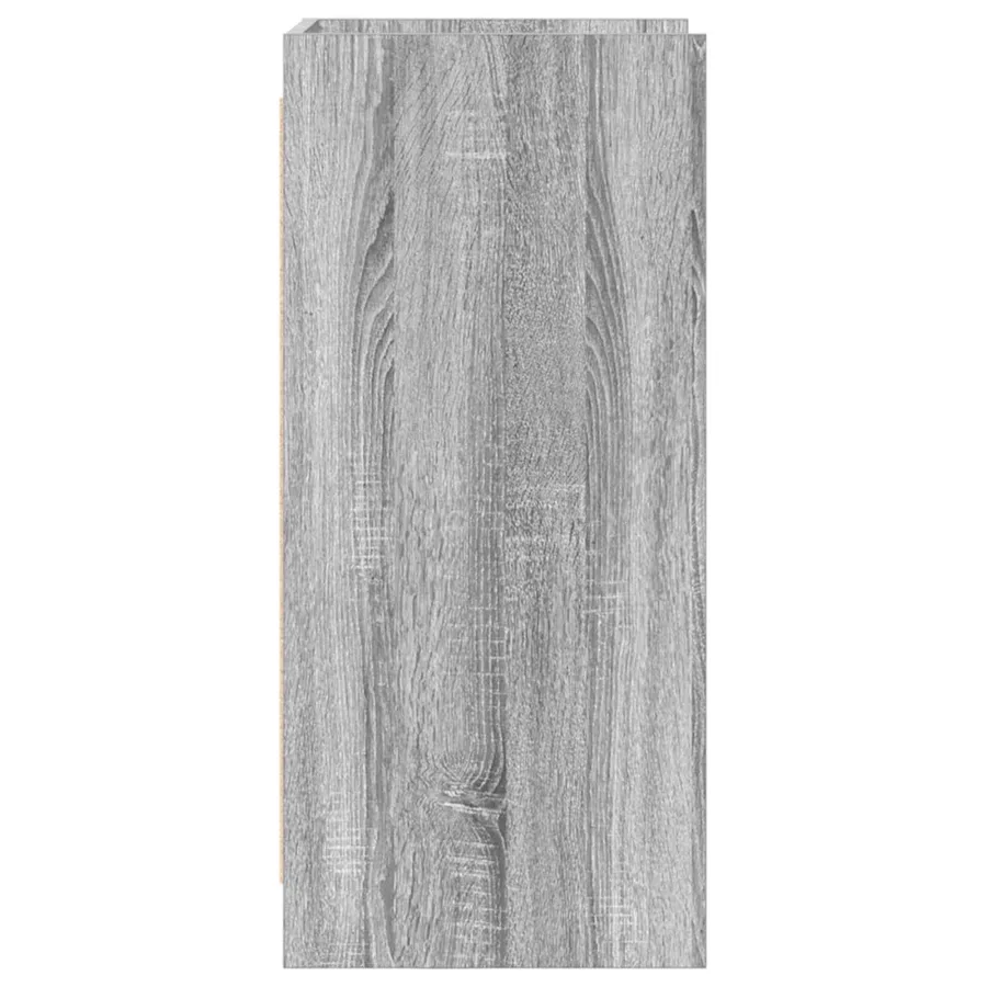 Buffet Sonoma gris 40 x 36 x 80 cm Bois d'ingénierie - 5