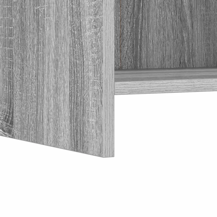 Buffet Sonoma gris 40 x 36 x 80 cm Bois d'ingénierie - 6