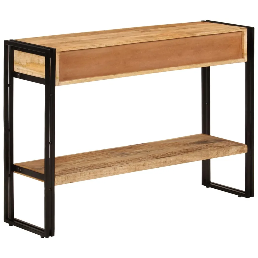 Table console 110x30x76 cm Bois de manguier solide - 3