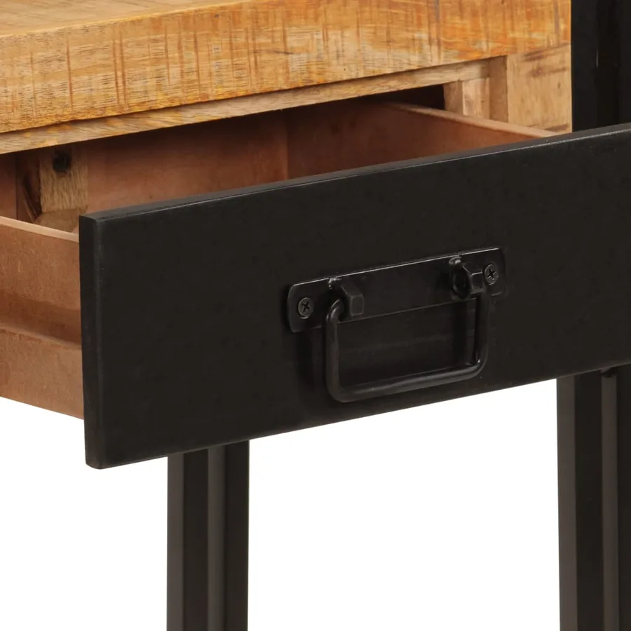 Table console 110x30x76 cm Bois de manguier solide - 5