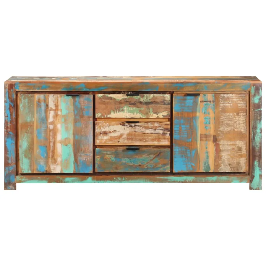 Buffet 175x40x75 cm Bois de récupération massif - 2