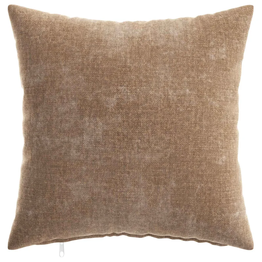 Housse de coussin 12 pcs HEERLEN Marron 40 x 40 cm - 2