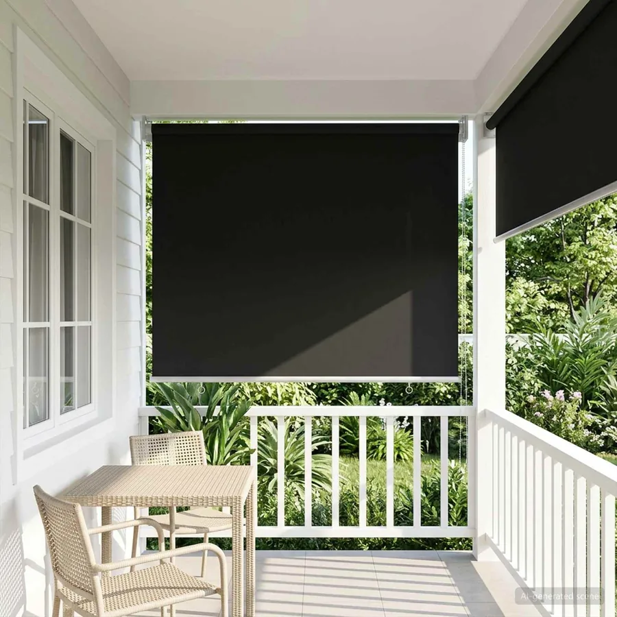 Store roulant extérieur protection UV Anthracite Polyester