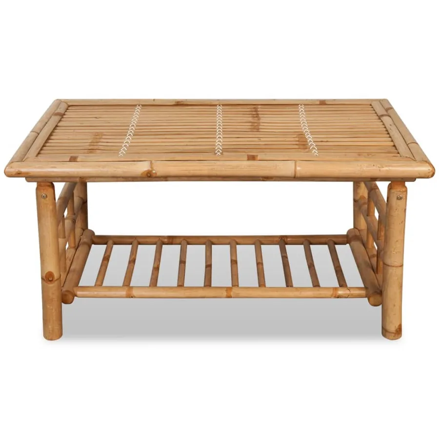 Table basse Bambou 90x50x45 cm - 2