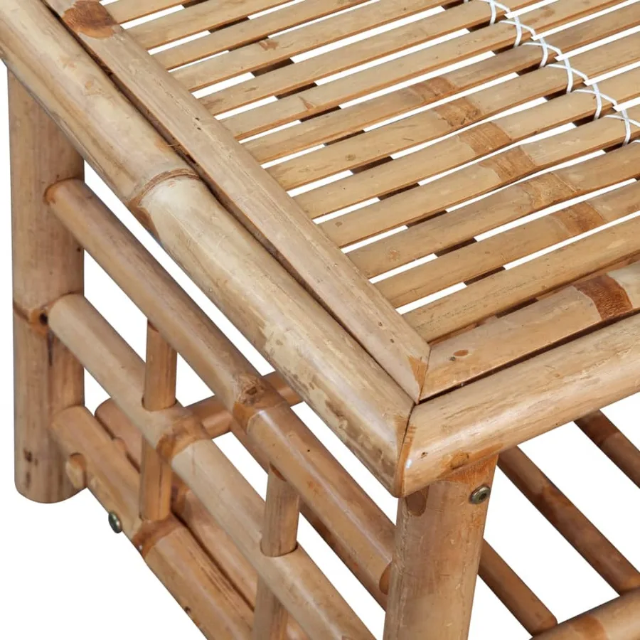 Table basse Bambou 90x50x45 cm - 3