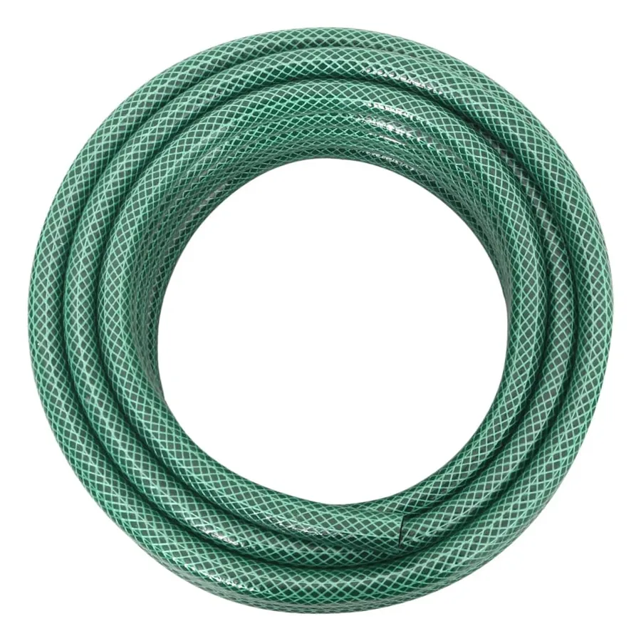 Tuyau d'arrosage avec jeu de raccords vert 0,5" 10 m PVC - 3