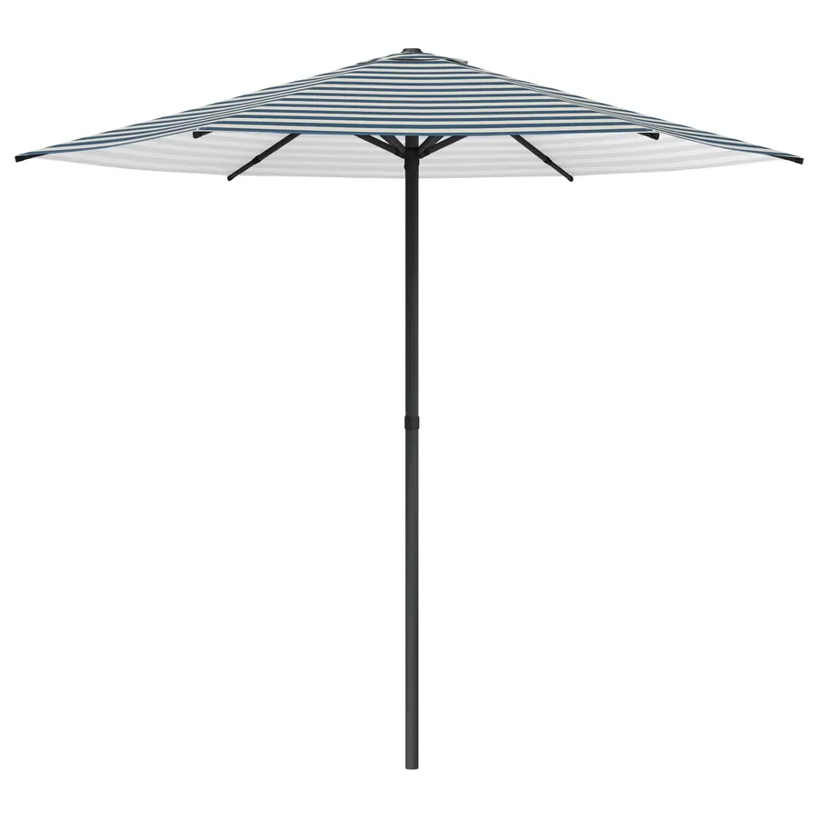 Parasol de jardin 230 x 230 cm Polyester Rectangulaire - 2